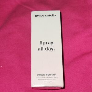 grace & stella Hydrating Rose Facial Spray - White